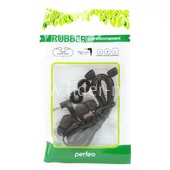 Наушники Perfeo RUBBER с прорезиненным покрытием (черные)