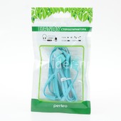 Наушники Perfeo HANDY с микрофоном (бирюзовые)