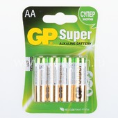 Батарейка алкалиновая GP LR6/4BL Super Батарейка алкалиновая GP LR6/4BL Super