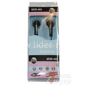 Наушники CRYSTAL SOUND с разъемом для компьютера (MDR-460 ) черные