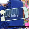 Защитное стекло на экран для iPhone5/5S 3D (желтое/зеленое) КОМПЛЕКТ 2 в 1