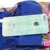Защитное стекло на экран для iPhone5/5S 3D (желтое/зеленое) КОМПЛЕКТ 2 в 1