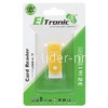 Картридер ELTRONIC (3302) для Micro SD (желтый)