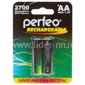 Аккумулятор Perfeo LR6/2BL 2700mAh (AA) Аккумулятор Perfeo LR6/2BL 2700mAh (AA)