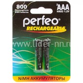 Аккумулятор Perfeo LR03/2BL  800mAh (AAA) Аккумулятор Perfeo LR03/2BL  800mAh (AAA)