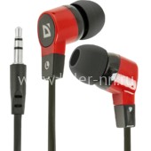 Наушники DEFENDER Basic-619/63619 (черный/красный) Наушники DEFENDER Basic-619/63619 (черный/красный)