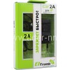 СЗУ ELTRONIC для iPhone4 (2100mAh) в коробке (черный)