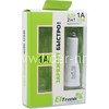АЗУ ELTRONIC Premium  с USB выходом (1000mAh) коробка (белый)