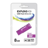 USB Flash 8GB Exployd (560) фиолетовый