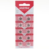 Батарейка алкалиновая Smartbuy AG 5 LR754/10BL A393 Батарейка алкалиновая Smartbuy AG 5 LR754/10BL A393