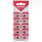 Батарейка алкалиновая Smartbuy AG 9 LR936/10BL A394 Батарейка алкалиновая Smartbuy AG 9 LR936/10BL A394