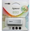 USB Flash 16GB Apacer (AH323) белый