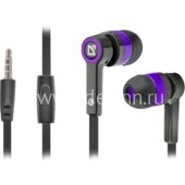 Наушники DEFENDER Pulse-420/63425 с микрофоном (черный/фиолетовый) Наушники DEFENDER Pulse-420/63425 с микрофоном (черный/фиолетовый)