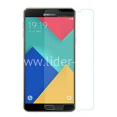 Защитное стекло на экран для Samsung Galaxy A9 SM-A910F/DS  прозрачное (без упаковки)