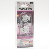 Наушники MP3/MP4 YAYANG (YA-6604HP) белые Наушники MP3/MP4 YAYANG (YA-6604HP) белые