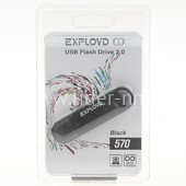 USB Flash 4GB Exployd (570) черный