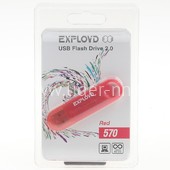 USB Flash 4GB Exployd (570) красный