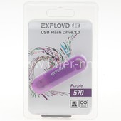USB Flash 8GB Exployd (570) фиолетовый