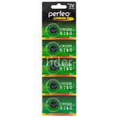 Батарейка литиевая Perfeo CR1220/5BL Батарейка литиевая Perfeo CR1220/5BL