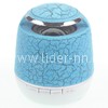 Колонка (A01/A01ch/S12) Bluetooth/USB/MicroSD/подсветка (голубая)
