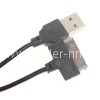 USB кабель для  iPhone 4G/4GS 30 pin 1.0м (без упаковки) черный (ELTRONIC)
