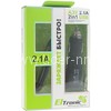 АЗУ ELTRONIC Premium Mini USB 2 USB выхода (1000mAh/2100mAh) коробка (черный)