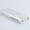 Портативное ЗУ (Power Bank) 16800mAh (UD-21) фонарь/3 USB (серебро)