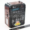 Колонка (FP-1322U) USB/SD/micro SD/FM/AUX/фонарь (коричневая)