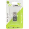 Картридер ELTRONIC (3317) для Micro SD (черный)