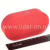 Колонка (BT-808Q/J-15) Bluetooth/USB/MicroSD/покрытие Soft touch (красная)