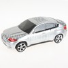 Колонка машинка (WS688/AX-X6/HY-T908) BMW-X6 USB/Micro/FM/дисп серебро