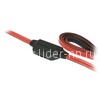 Наушники полноразмерные DEFENDER Warhead G-120/64098 с микрофоном; кабель 2м (красный/белый)