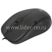 Мышь проводная DEFENDER MM-930/52930 3 кнопки (черный) Мышь проводная DEFENDER MM-930/52930 3 кнопки (черный)