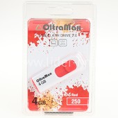 USB Flash 4GB Oltramax (250) красный