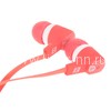 Наушники MP3/MP4 ELTRONIC (4426) NIGHT DISCO вакуумные с микрофоном (красные)