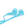 Наушники MP3/MP4 ELTRONIC (4426) NIGHT DISCO вакуумные с микрофоном (синие)