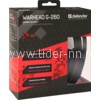 Наушники полноразмерные DEFENDER Warhead G-260/64121 кабель 1.8м (красный+черный)