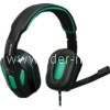 Наушники полноразмерные DEFENDER Warhead G-275/64122 кабель 1.8м (зеленый+черный)