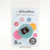 USB Flash 8GB OltraMax (70) черный