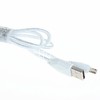 USB кабель micro USB 1.0м CL-982 текстильный (белый) AWEI