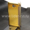 Чехол-книжка для Samsung Galaxy J5 Prime SM-G570F/DS (гор. флип) Зеркальная золото (в коробке)