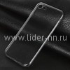 Задняя панель для  iPhone7/8 Силикон  черная (пакет)