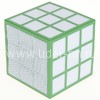 Колонка (C-329) Кубик Рубика Bluetooth/MicroSD/FM/подсветка (зеленая)