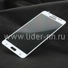 Защитное стекло на экран для Samsung Galaxy J5 2016 SM-J510F/DS 2D белое