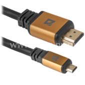 Кабель HDMI to Micro HDMI DEFENDER ver.1.4b M-M 1.0м