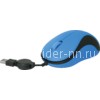 Мышь проводная DEFENDER MS-960/52960 скручивающийся кабель (синяя)