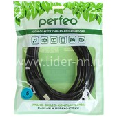 Кабель-удлинитель Perfeo USB 2.0 <Am-->Af> 5.0м черный Кабель-удлинитель Perfeo USB 2.0 <Am-->Af> 5.0м черный
