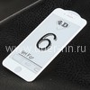 Защитное стекло на экран для  iPhone6/6S 4D (без упаковки) белое