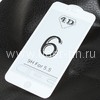 Защитное стекло на экран для iPhone6 Plus  4D (без упаковки) белое