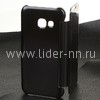 Чехол-книжка для Samsung Galaxy A5 2017 SM-A520F (гор. флип) Зеркальная черная (в коробке)